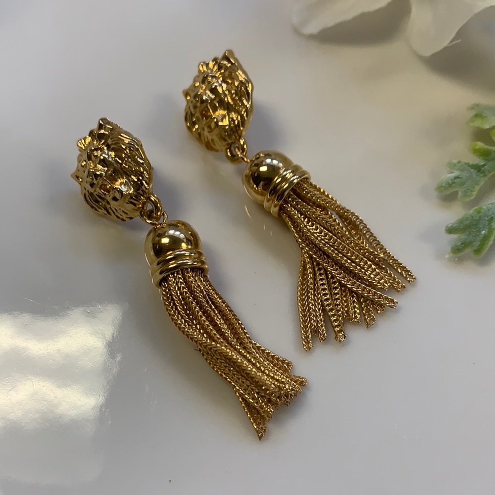 Lion Earrings